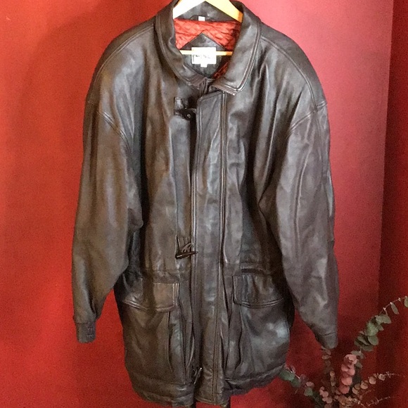 ALAN MICHAELS Other - ALAN MICHAELS MEN’S LEATHER COAT SIZE L